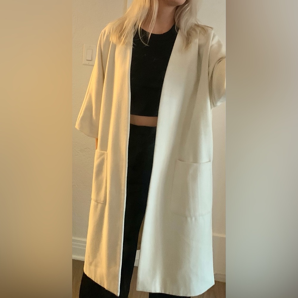 Ganni oversized wool coat